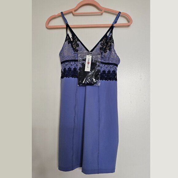 NWT!! 2PC Set! Cosabella Veneto Babydoll (S) & G-String (OS), Blue - Picture 3 of 15
